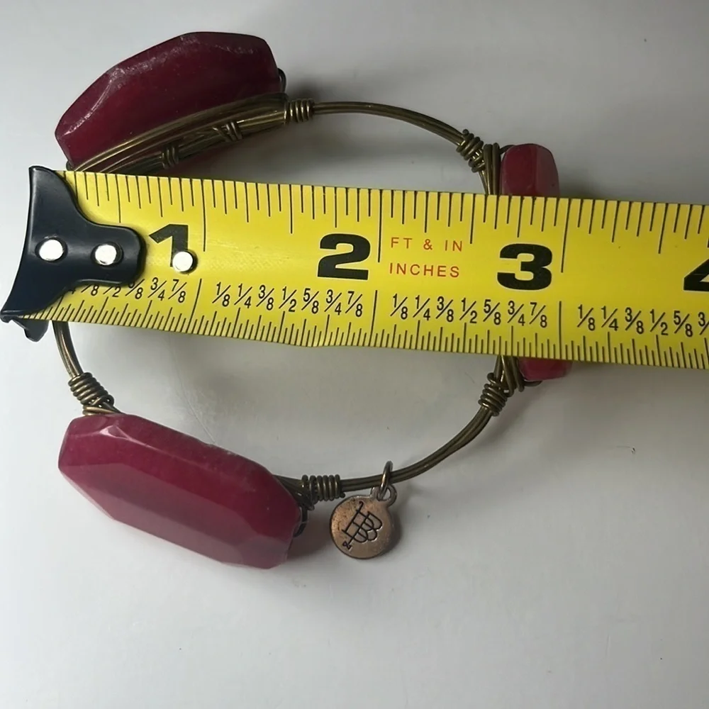 𝅺BOURBON and Bowties Dusty Rose Bangle